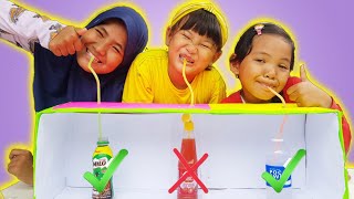 TANTANGAN JANGAN SAMPAI SALAH PILIH MINUMAN | CHIKA NANGIS | CHIKAKU CHANNEL