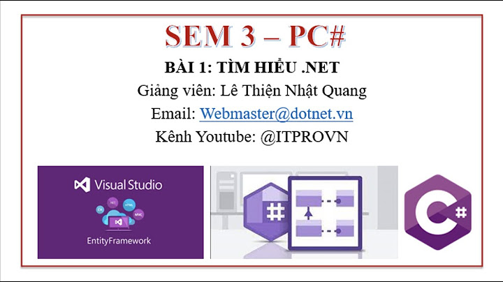 So sánh các kiểu kiến trúc net framework khác nhau