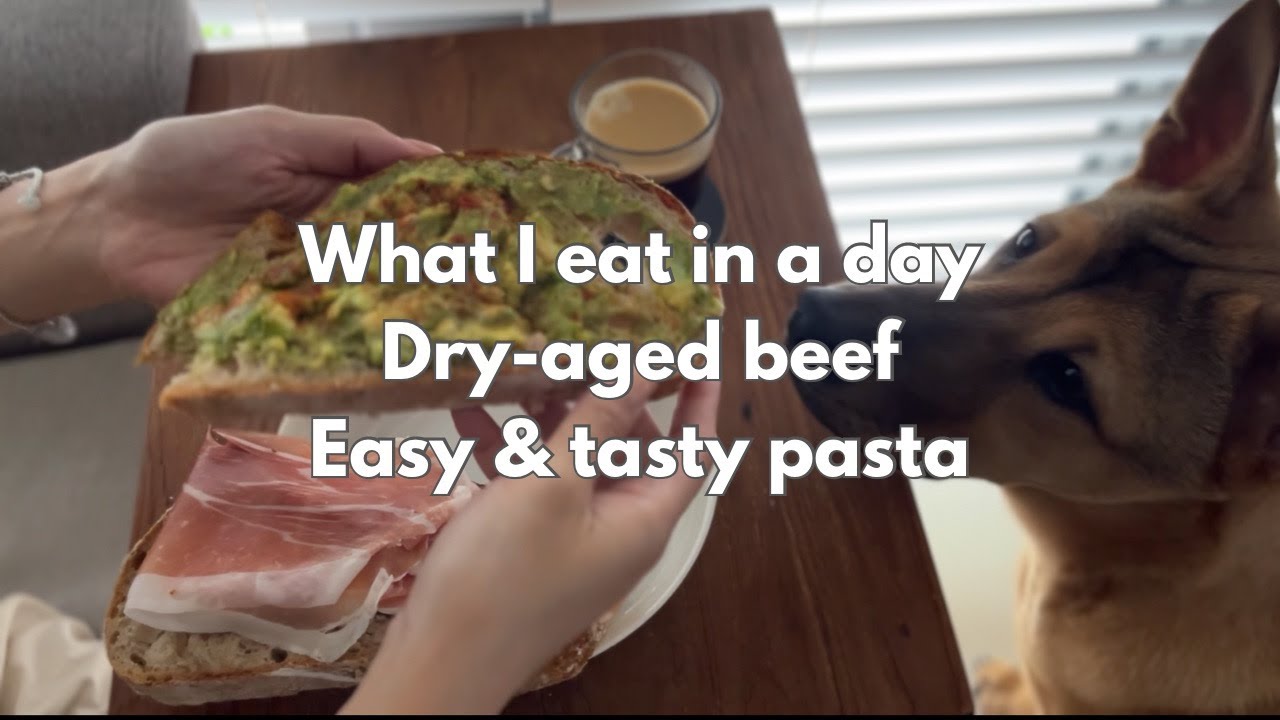 Vlog｜第一次弄熟成肉眼, 超好吃的意粉, 一天吃什麼