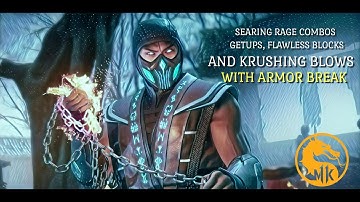 Mortal kombat 11 aftermath: Scorpion, flawless, Getups, Krushing Blows ,With Armor break Combo