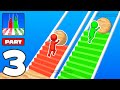 Bridge Race Gameplay Walkthrough Part 3 - Tutorial Racing Bridge Road (Android,iOS)