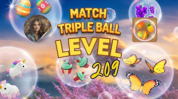 Match Triple Ball Level 209
