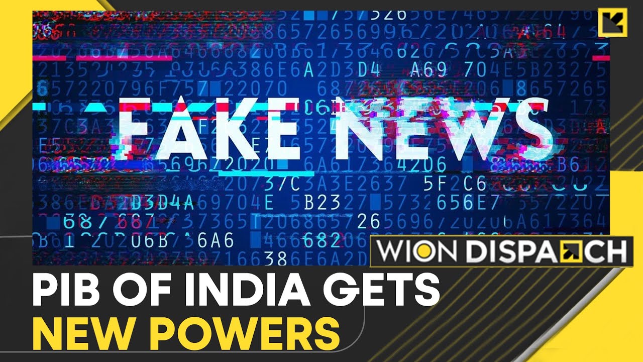 Intermediaries ignoring PIB flagging for fake news to lose safe harbour immunity' | WION Dispatch