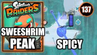 Splatoon Raiders - Sweeshrim Peak - SPICY - Gameplay Walkthrough Part 137