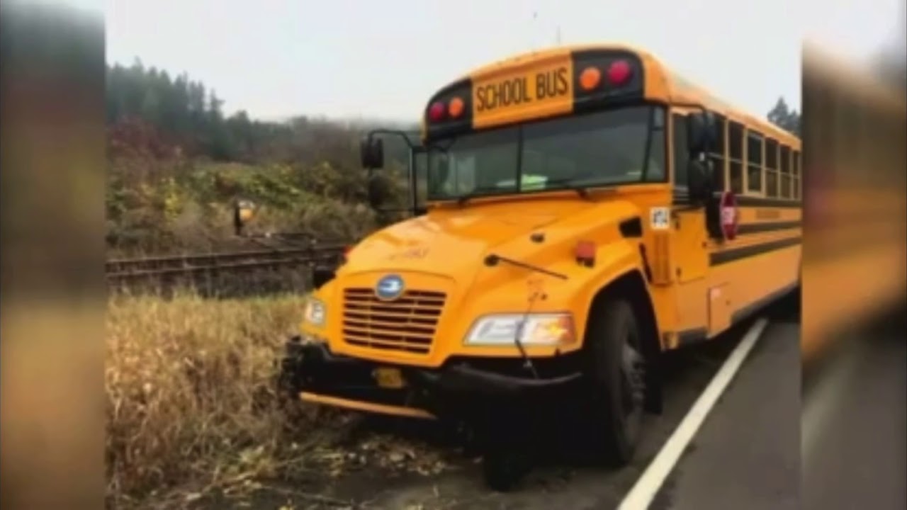 Driver charged with DUI after school bus crashes into ditch in Oregon ...