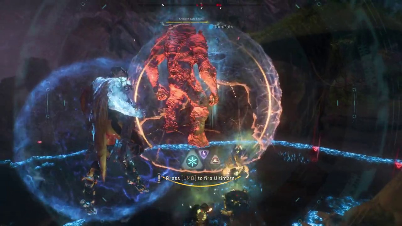 Anthem Open Demo Ancient Titan Fight