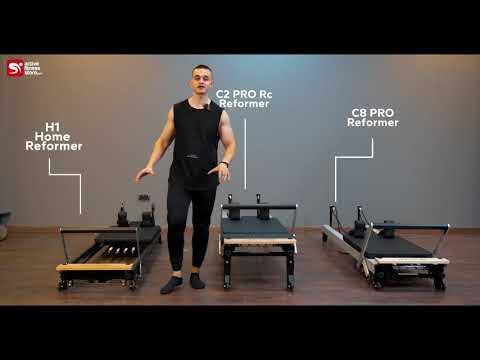  ARKANTOS Foldable Pilates Reformer, Pilates Machine