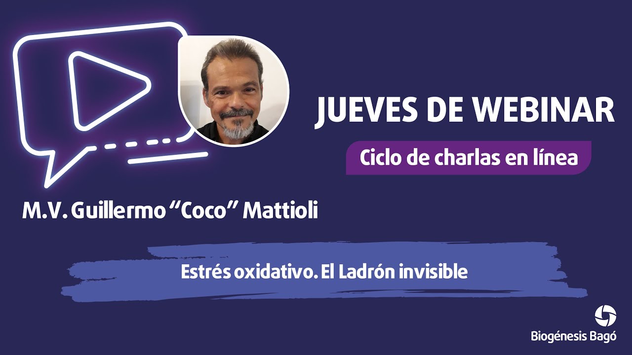 Estrés oxidativo | Webinar | Biogénesis Bagó
