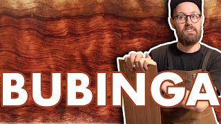 BUBINGA - Guibourtia demeusii from Camaroon - 'African Rosewood' Acoustic guitar tonewood set.