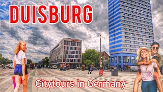 Duisburg In Germanywalking Tour In Duisburg In The City Center On The Busiest Streets 4K
