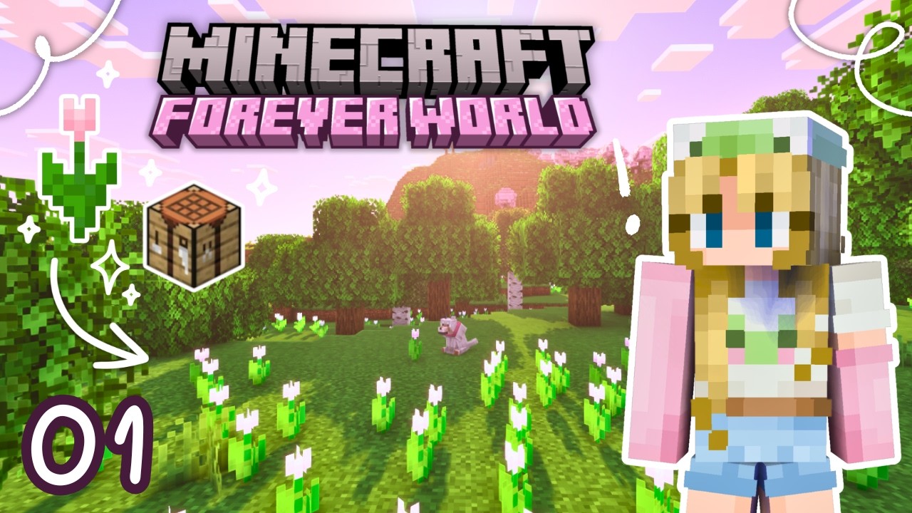The START of My Minecraft Forever World! Episode 1 - YouTube