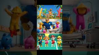 Paw patrol Ryder Vs Chase Vs Marshall Vs Skye Coffin Song Tileshopedmrush Gameplay