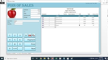 Point of Sales in MS Access
