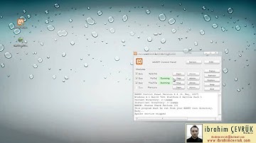 Ders1 = localhost kurulumu