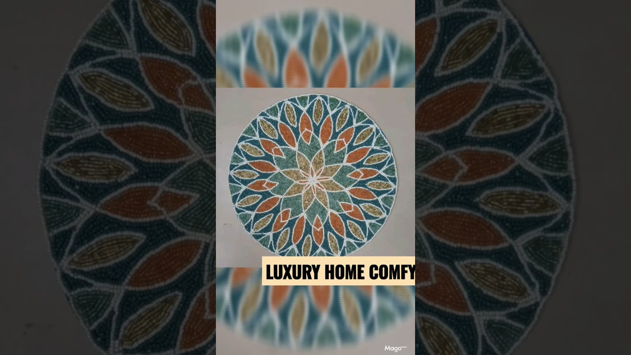 BEADED LUXURY TABLE PLACEMATS