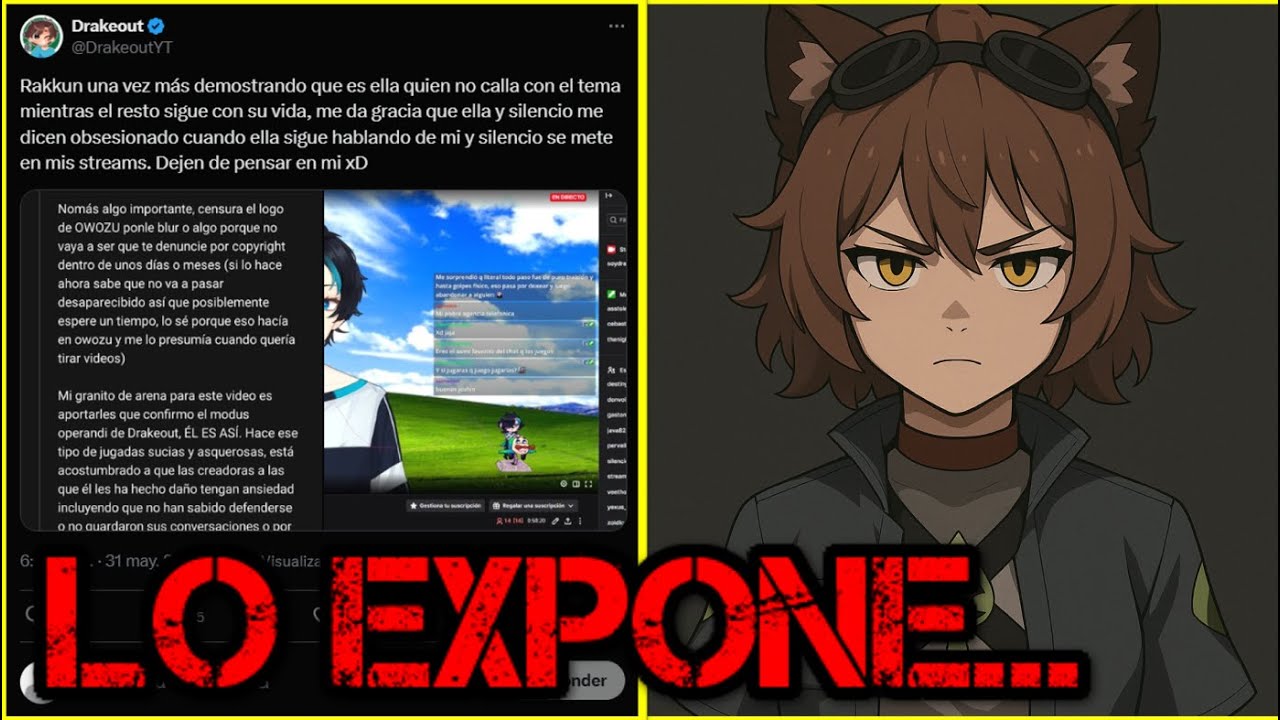 RAKKUN EXPONE A DRAKEOUT Y LAS COSAS QUE HIZO CUANDO TRABAJO CON EL...