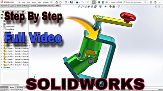 Universal Joint 3D Model in SOLIDWORKS | Complete Step-by-Step Tutorial