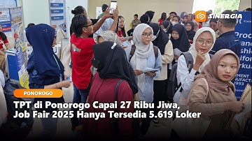 PONOROGO - The unemployment rate in Ponorogo has reached 27,000 people, with only 5,619 vacancies...