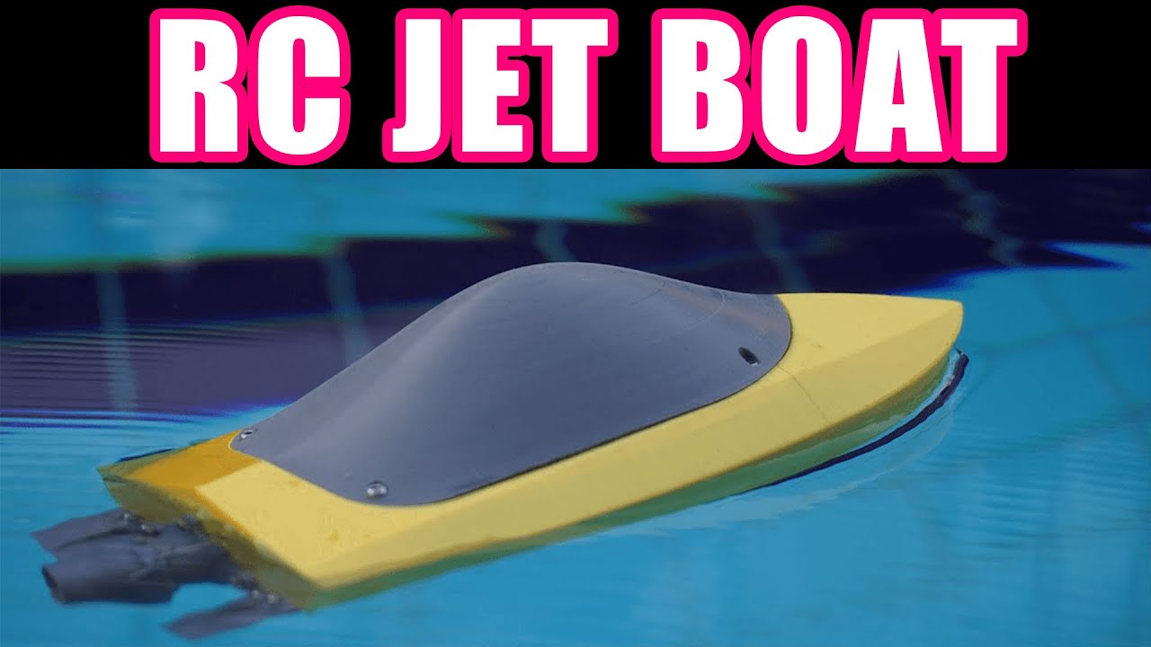 3D Printed Mini RC Boat! - YouTube