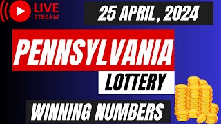 Pennsylvania Day Lottery Results For - 25 Apr, 2024 - Pick 2 - Pick 3 - Pick 4 - Pick 5 - Powerball