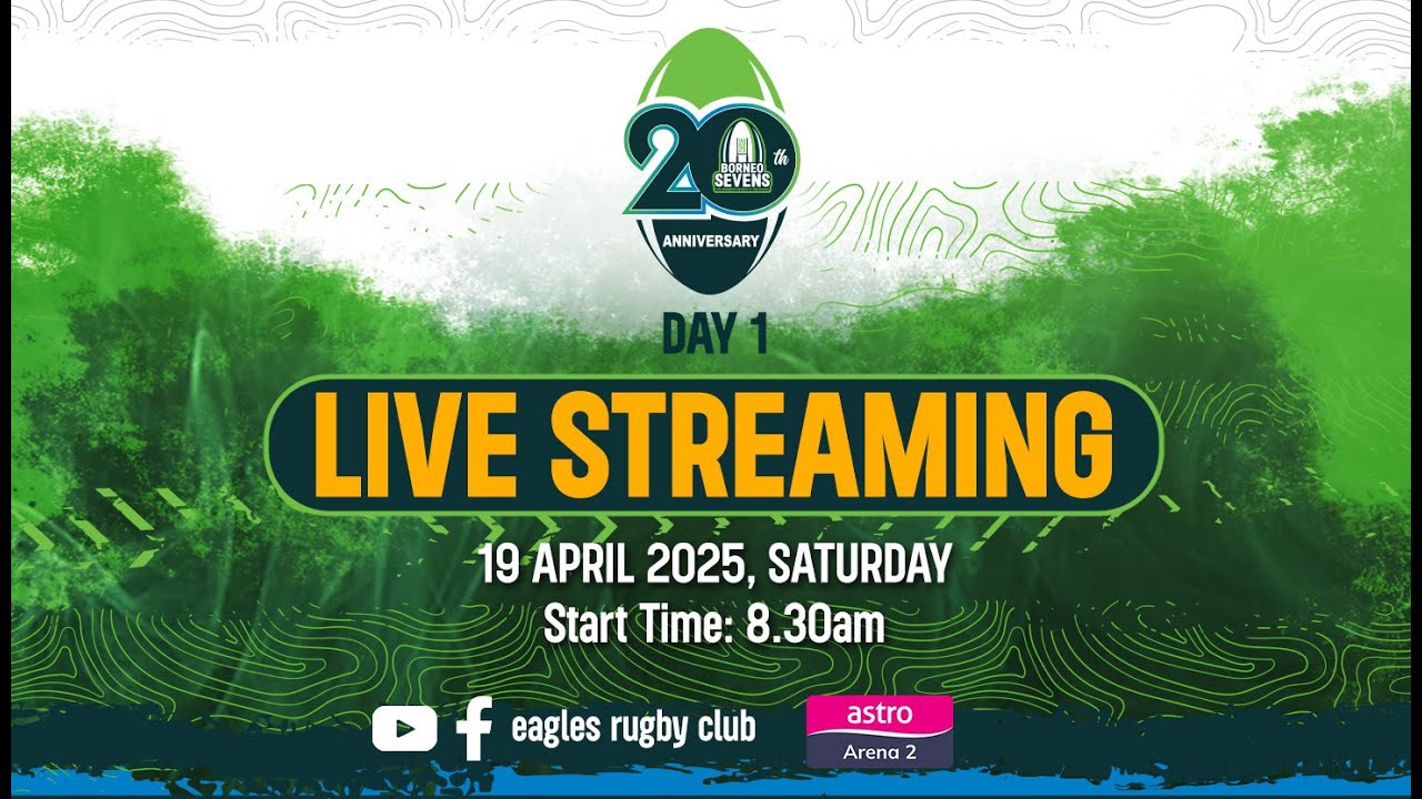 20th KLK Borneo 7s 2025 | Live | Day 1