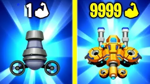 MOST STRONGEST CANNON EVOLUTION! Max Level Speed & Power in Merge Cannon Defense! (9999+ Level!)