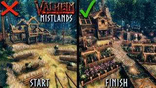 Building a Black Forest Farmstead in Valheim
