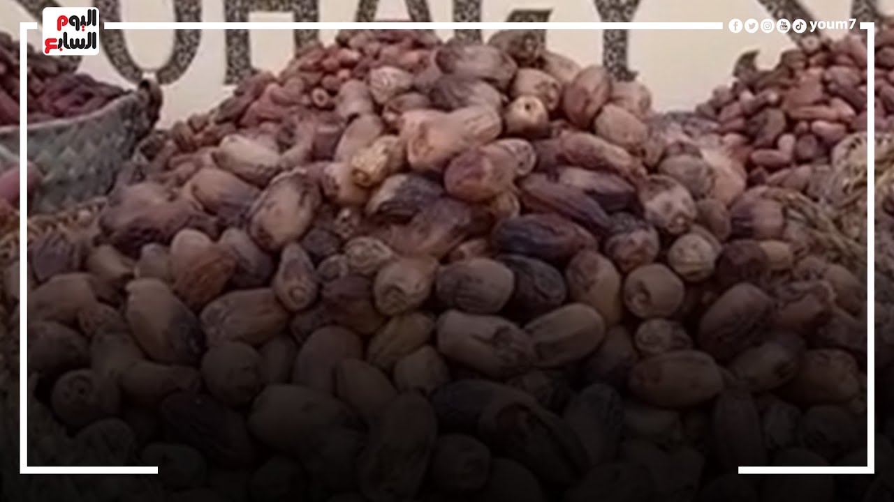 رمضان كريم .. انتعاش أسواق البلح فى أسوان والأسعار من 15 لـ70 جنيها