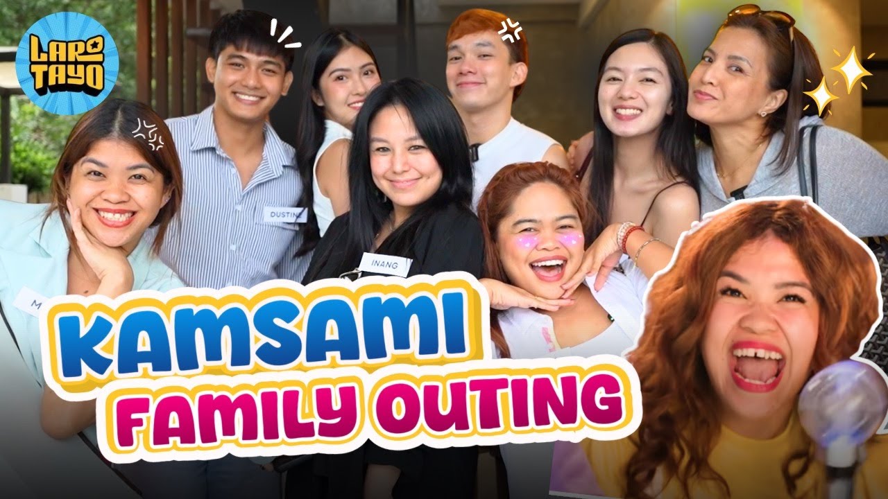 [Pt 1] KAMSAMI Family Outing!!! 🚌 Unli-BARDAGULAN, Tawanan at Kalokohan!!! 😜 | LARO TAYO!