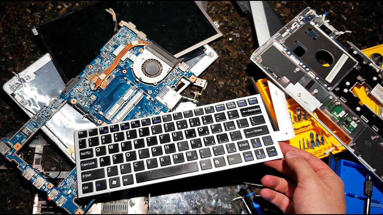 Whats inside a Sony VAIO laptop  Complete Teardown