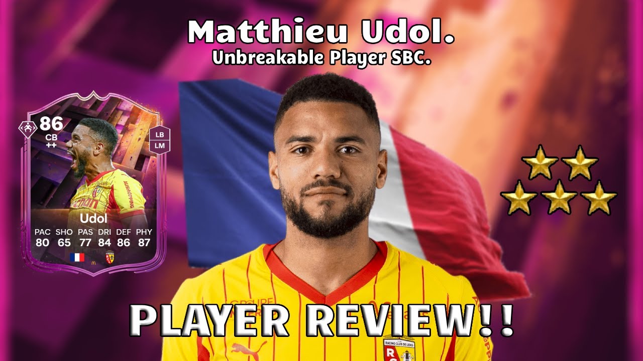 🔥⭐ Обзор игрока Матье Удоль с рейтингом 86! Несокрушимый игрок в SBC!🔥⭐. FC 26 Ultimate Team.