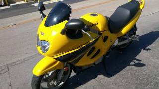2001 Suzuki GSXR 600 walk around listed on ebay