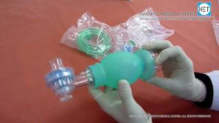 Artificial Resuscitator, Silicone, Infant. Item Code: AN230G