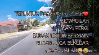 ISI HATI SEORANG SUPIR😐😐😐
