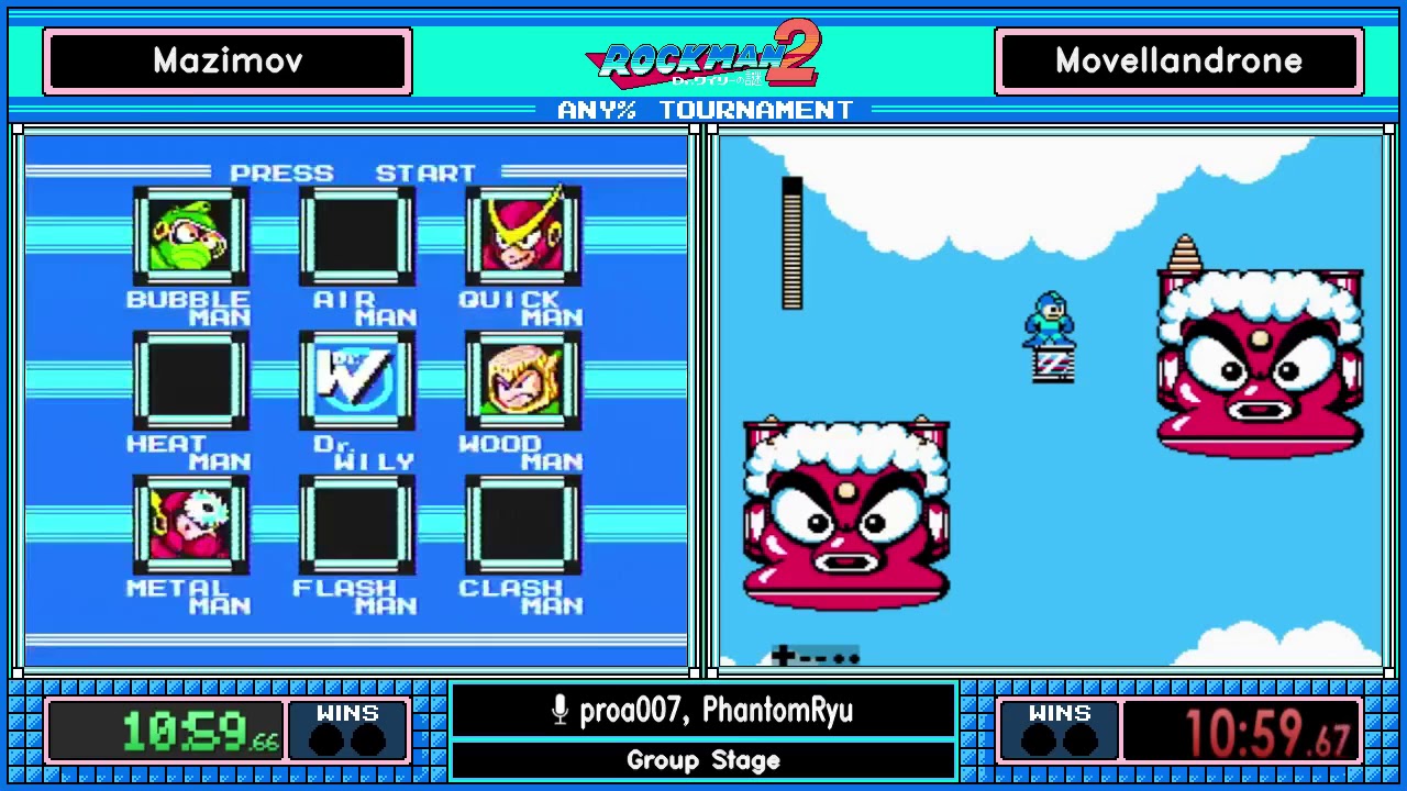 Mazimov vs Movellandrone, Game 1. RM2 Any% Tournament 2018