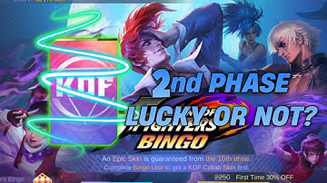 KOF Bingo Event 2022 | 2nd Phase | Swerte kaya? | MLBB