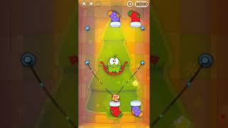 играю в cut the rope holiday gift полное прохождение