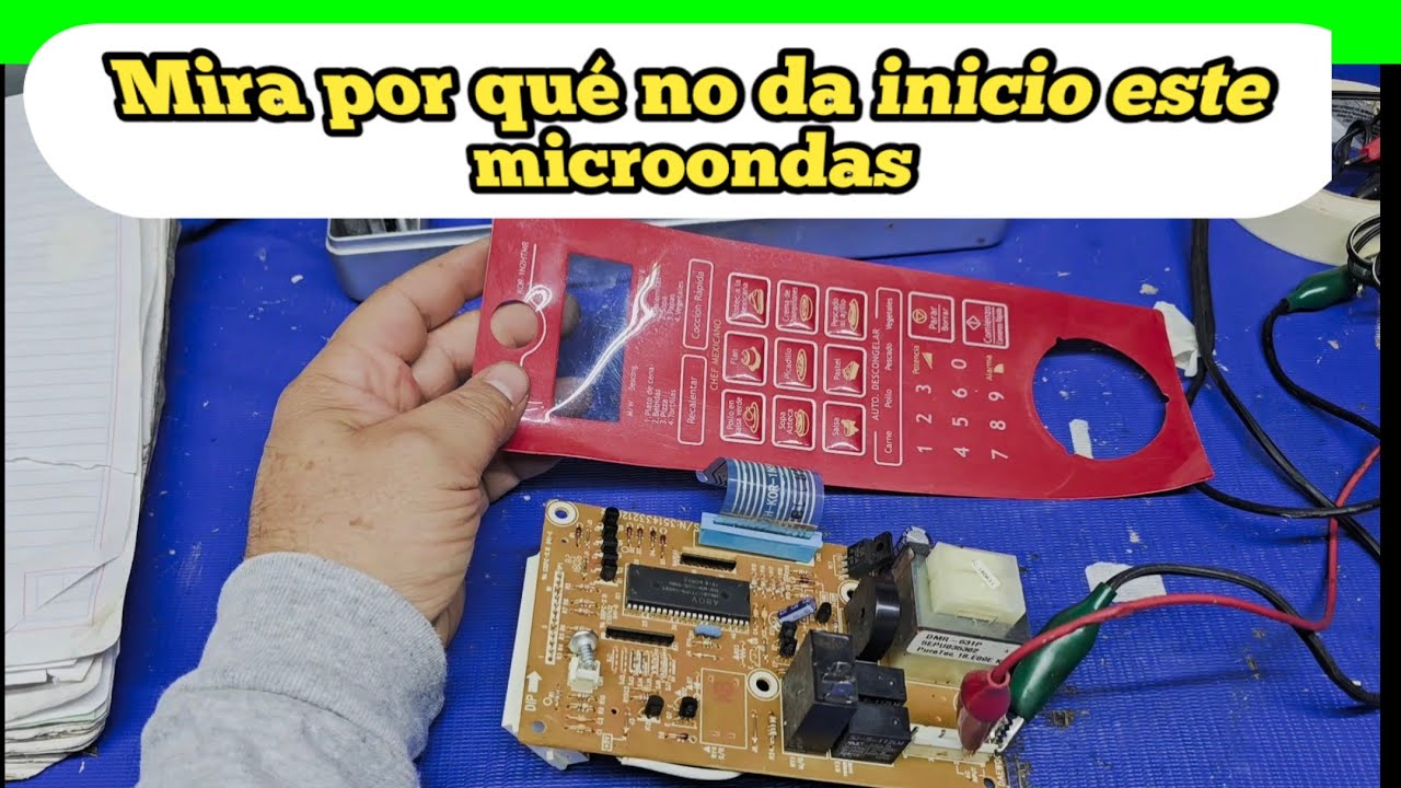 microondas no de inicio Mira por qué
