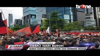 Ribuan Buruh Lakukan Aksi Peringati May Day di Sejumlah Daerah