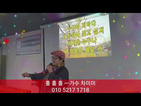 훌훌훌/가수 차미미 (노래강사,가수)
