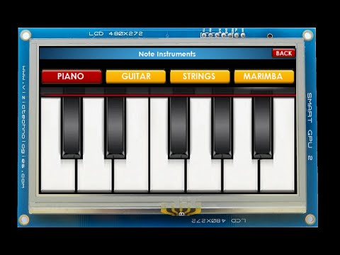 SmartWAV 2 - Serial Mode Demo (SmartGPU 2 + SmartWAV 2)