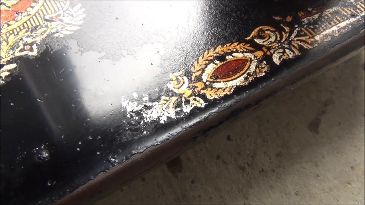 Refinishing Vintage Sewing Machines Part 1 YouTube