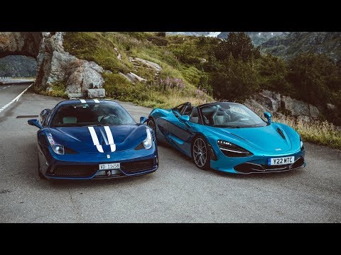 ferrari-458-speciale-vs-mclaren-720s-spider-|-susten-pass-drive!