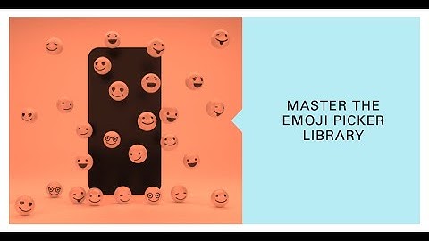 How to use the emoji picker library in native android with kotlin