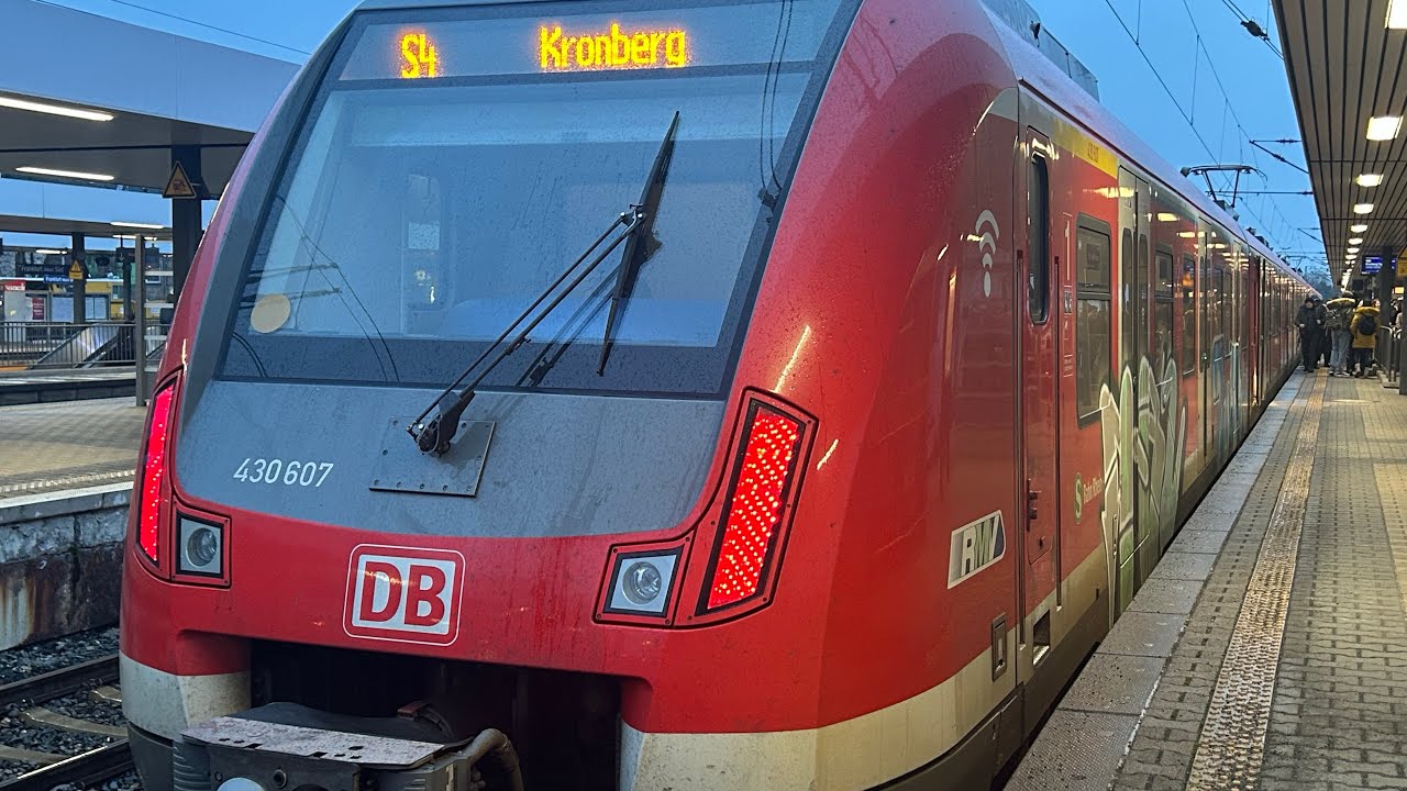 [S-Bahn Rhein-Main] Ansagen S4 Frankfurt Süd - Kronberg(Taunus) (ET430 Version)