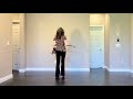 Save Your Kisses - line dance tutorial