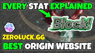 Ultimate Stat Guide, Detailed First Look | Zeroluck | Seven Deadly Sins Origin | 7DS Origin