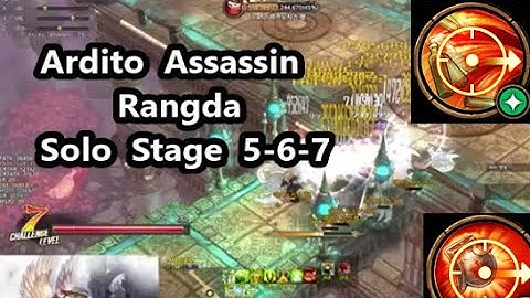 Ardito pretzel temple solo stage 5-6-7 - Tree of Savior
