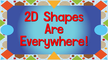 2D Shapes Are Everywhere | Shape Song for Kids | Learn Shapes | Jack Hartmann