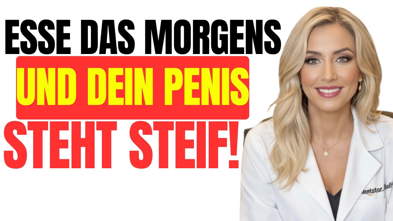 Urologin: NUR ein Frühstück kann deine EREKTION sofort zurückholen!